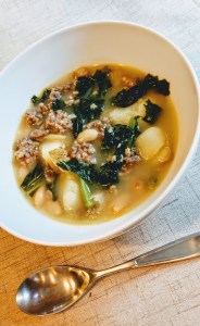 hearty kale soup