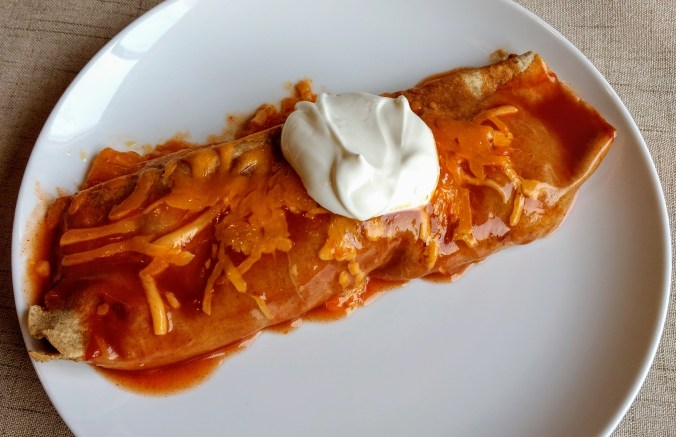vegetarian enchilada